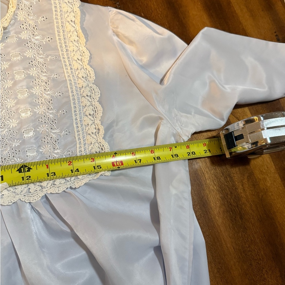 Vintage Christian Dior OLGWU Union Made Pale Purple/Lavendar Nightgown - Picture 9 of 11